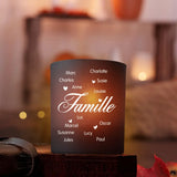 Famille - Famille-Verre à bougie