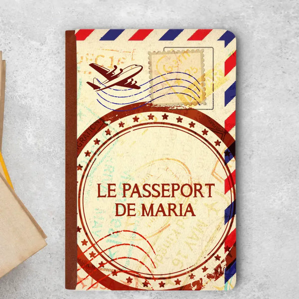 Mon passeport - Étui de passeport personnalisé