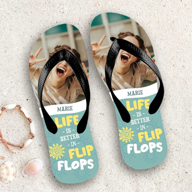 Life is better in Flipflops - Amis-Tongues