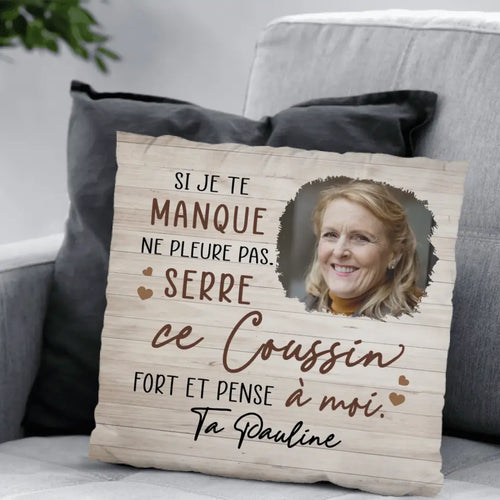 Coussin de famille personnalisable Toujours avec toi avec prénoms et design custom – Motiv 2