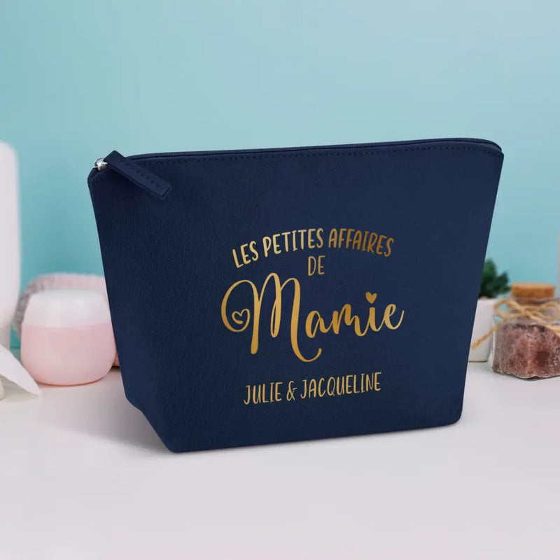 Mamie en or - Grands-Parents-Trousse de maquillage en feutre