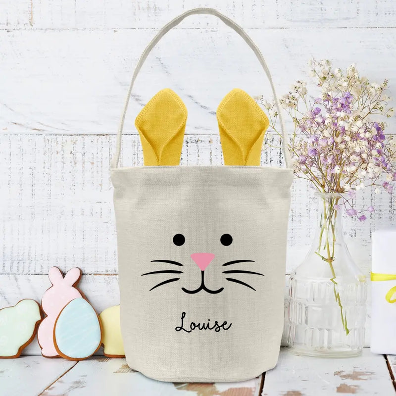Lapin - Sac de Pâques personnalisé