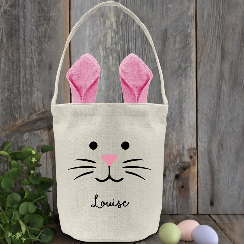 Lapin - Sac de Pâques personnalisé