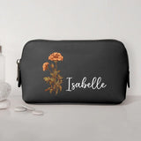 Ta fleur - Trousse de maquillage personnalisée en PU