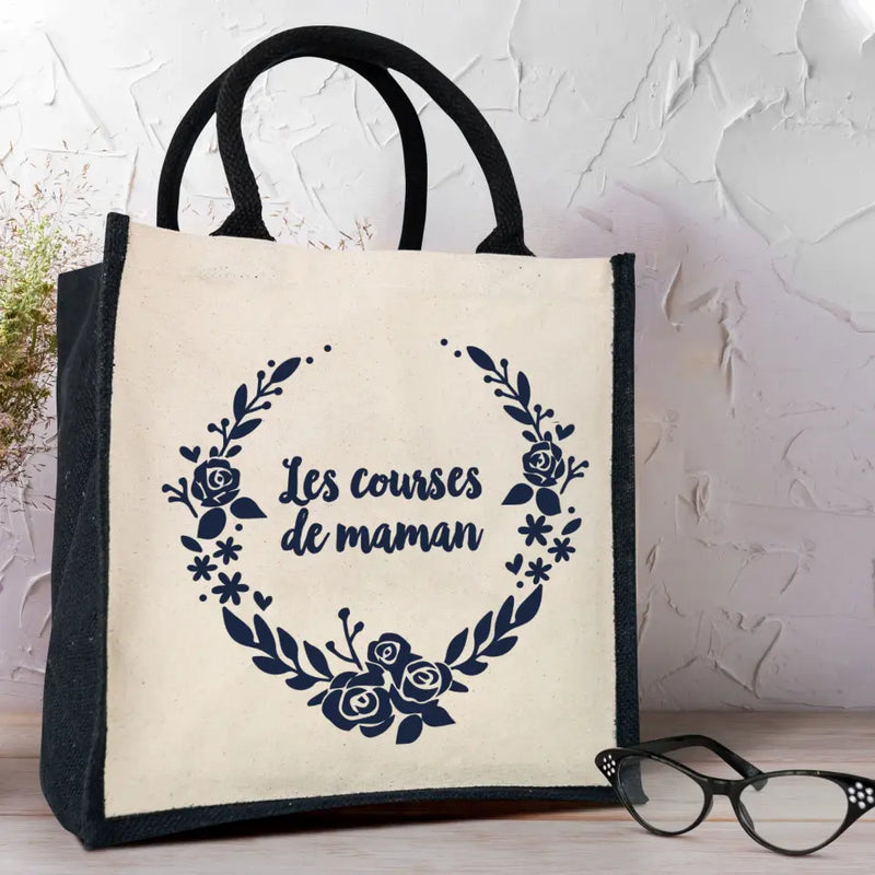 Les courses de mamie - Grands-parents-Sac coloré