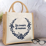 Les courses de mamie - Grands-parents-Sac coloré