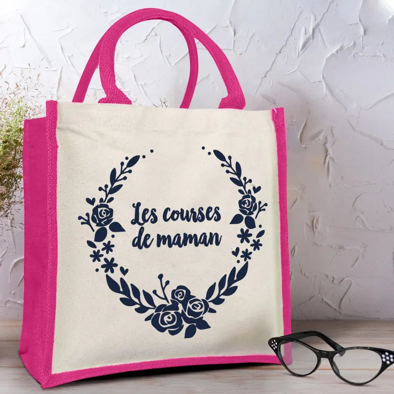 Les courses de mamie - Grands-parents-Sac coloré