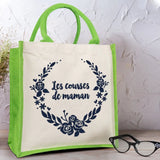 Les courses de mamie - Grands-parents-Sac coloré