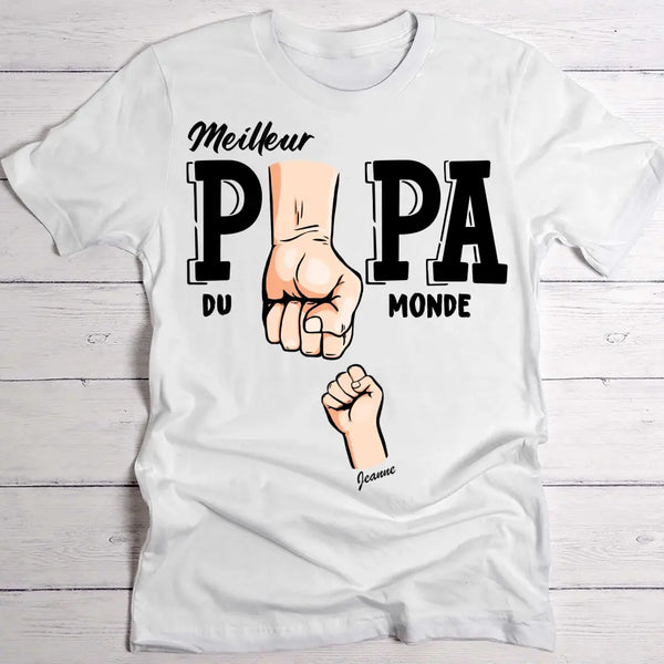 Meilleur papa du monde - Parents-T-shirt
