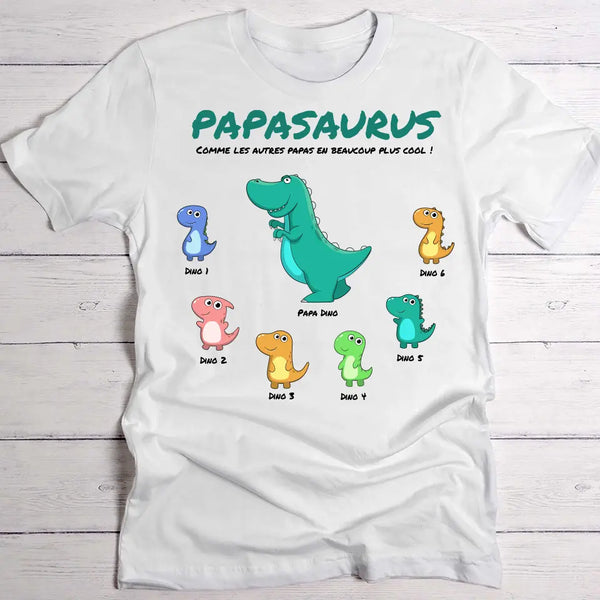Papasaurus - Parents-T-Shirt