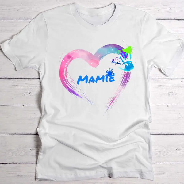 La main sur le cœur - Grands-parents - T-shirt