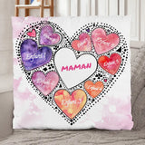 La main sur le cœur (pour les mamans) - Parents - Coussin