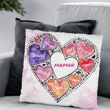 La main sur le cœur (pour les mamans) - Parents - Coussin