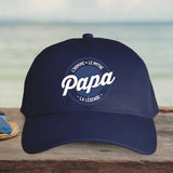 Le Papa - casquette personnalisable pour papa à créer soi-même