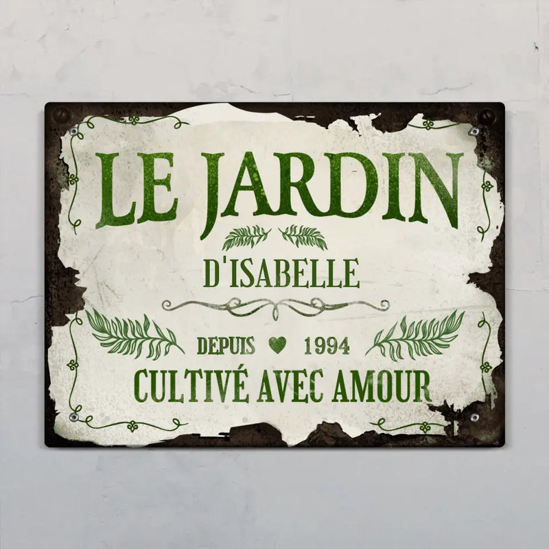 Pour les jardiniers - Outdoor-Pancarte de porte