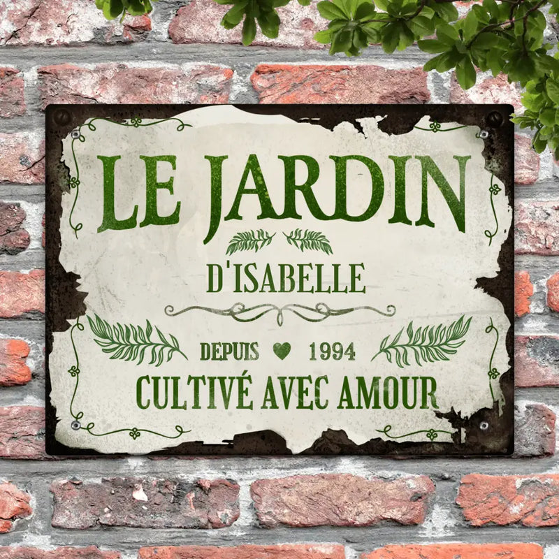 Pour les jardiniers - Outdoor-Pancarte de porte