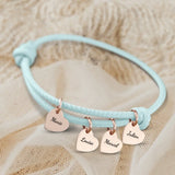 Amis - Bracelet en cuir personnalisé