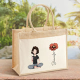 Beachtime - Sac personnalisé avec fleur