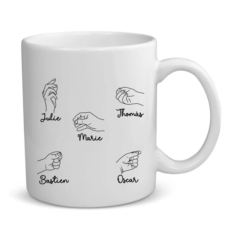 Des Fleurs pour Mamie - Grands-Parents-Tasse