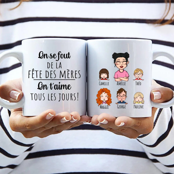 On t'aime - Grands-parents-Tasse