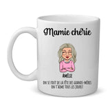 Mamie Chérie - Grands-parents-Tasse