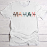 Les enfants - T-Shirt personnalisable pour Maman et Mamie