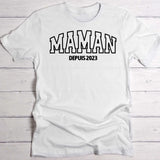 Maman Mamie Mamou - T-Shirt personnalisable pour Maman et Mamie