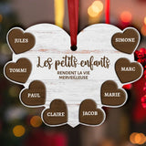 Les petits-enfants - Décoration de Noël personnalisée avec prénoms