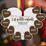 Les petits-enfants - Décoration de Noël personnalisée avec prénoms