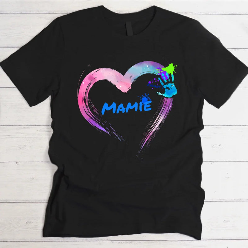 La main sur le cœur - Grands-parents - T-shirt