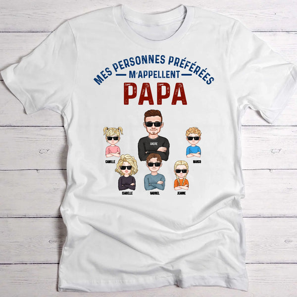 T-shirt blanc personnalisable avec ton design – fabriqué par Love & Faith