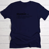 Définition - T-Shirt personnalisé pour Mamie et Maman