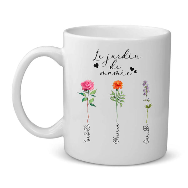 Le jardin de mamie - Grands-parents-Tasse