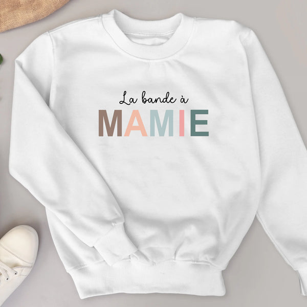 La Bande - Sweat personnalisable avec les noms des enfants pour maman