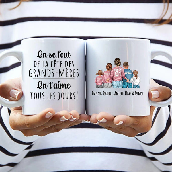 Juste pour maman - Tasse personnalisée pour la fête des mères