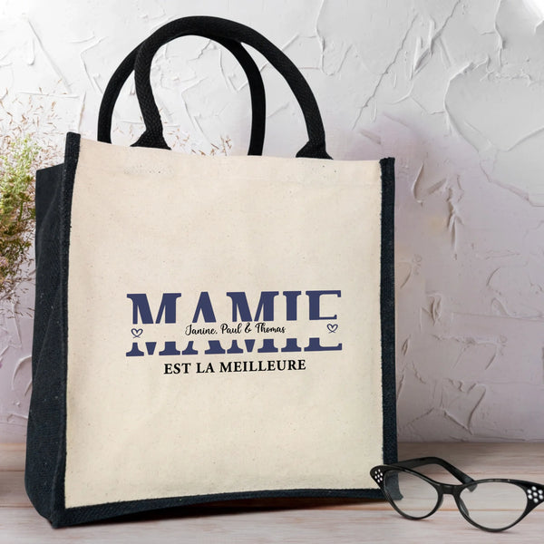 Mamie - Grands-Parents-Sac coloré