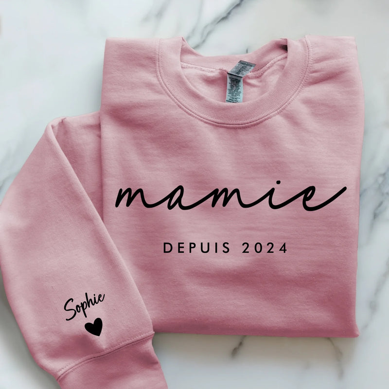 rosa Pullover personalisierbar - gefertigt von Love & Faith