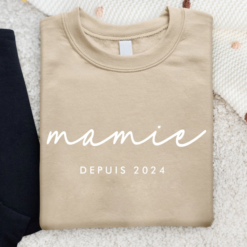 Meilleure maman - Sweat personnalisé pour maman et mamie avec noms