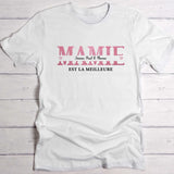 Mamie - T-Shirt personnalisé avec les noms des enfants pour mamie et maman