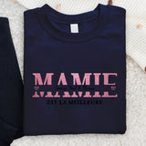 Mamie - Sweat personnalisable avec les noms des enfants pour mamie et maman