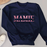 Mamie - Sweat personnalisable avec les noms des enfants pour mamie et maman