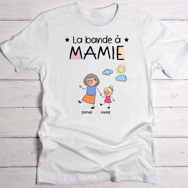 T-shirt blanc personnalisable avec ton design – fabriqué par Love & Faith