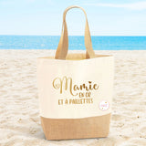 Mamie en or - Sac personnalisé pour Mamie et Maman