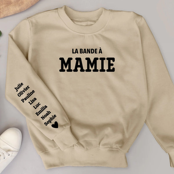 La Bande à Mamie - Sweat personnalisé pour Mamie et Maman