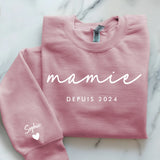 rosa Pullover personalisierbar - gefertigt von Love & Faith