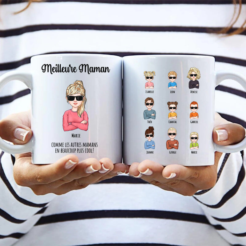 Mamie, tu es la meilleure - Grands-parents-Tasse