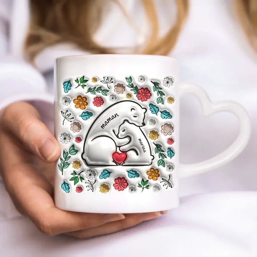 Heller Herz Tasse