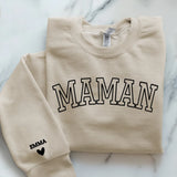 beiger Pullover personalisierbar - gefertigt von Love & Faith