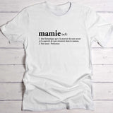 T-shirt blanc personnalisable avec ton design – fabriqué par Love & Faith