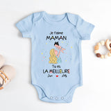 Meilleurs parents - Body bébé personnalisé pour la fête des mères et la fête des pères
